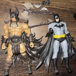 McFarlane Hush Batman and Fighting the Frozen Batman