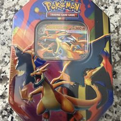 MEGA CHERIZARD Y Ex Tin Box