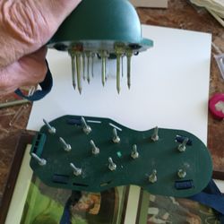 Spiked Work Slipon Shoes.