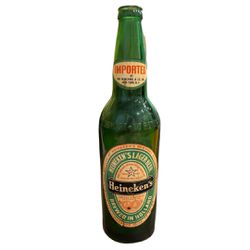 18" Tall Heineken W. Germany Glass Beer Bottle Holland Store Advertising Display