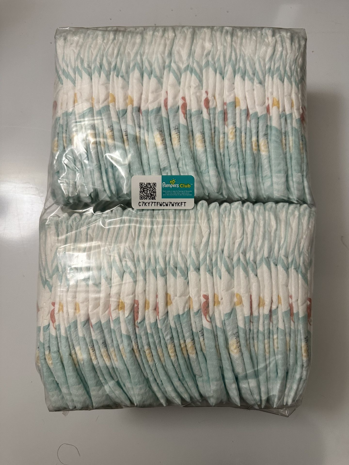 52 Diapers Size Newborn For $10