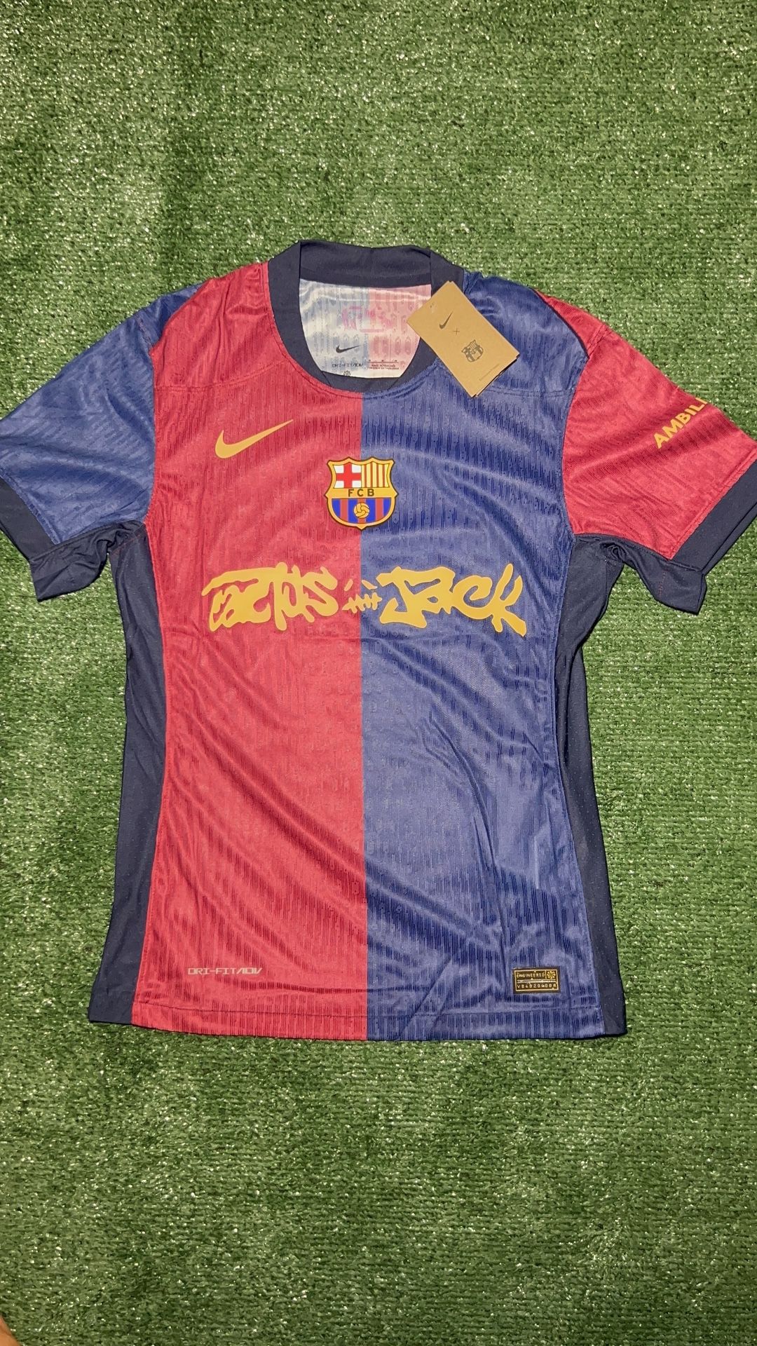 Barcelona X Travis Scott Collab Jersey