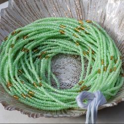Authentic West African Waist Beads -Green