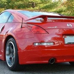 Spoiler Nissan 350z fairlady z33 viz rear bumper add on  weekend sale Bodykit Bodykits Body Kits Body Kit Liquidation Sale 