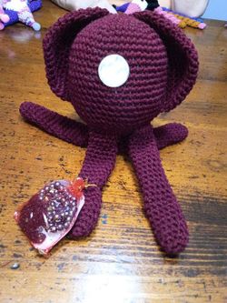 Crochet Coraline Squid