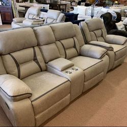🆕 Reclining Sofa and Loveseat 