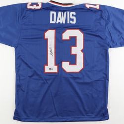 Gabe Davis Signed Buffalo Bills Jersey (Beckett)
