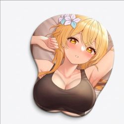 Anime 3D Wrist Rest Mouse Pad
