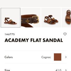 ACADEMY FLAT SANDAL
