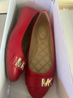 NEW Michael Kors Jilly Ballet Flats - Women’s Size 7 - Signature Logo
