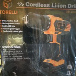 Torelli Cordless Dril 
