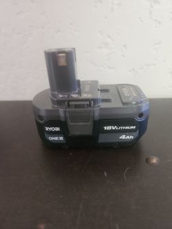 RYOBI 18V ONE+ 4.0 Ah Lithium Battery Model PBP005