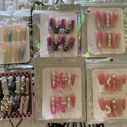 XL Long Press On Nails