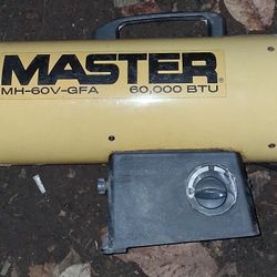 Master Portable Gas Propane Heater