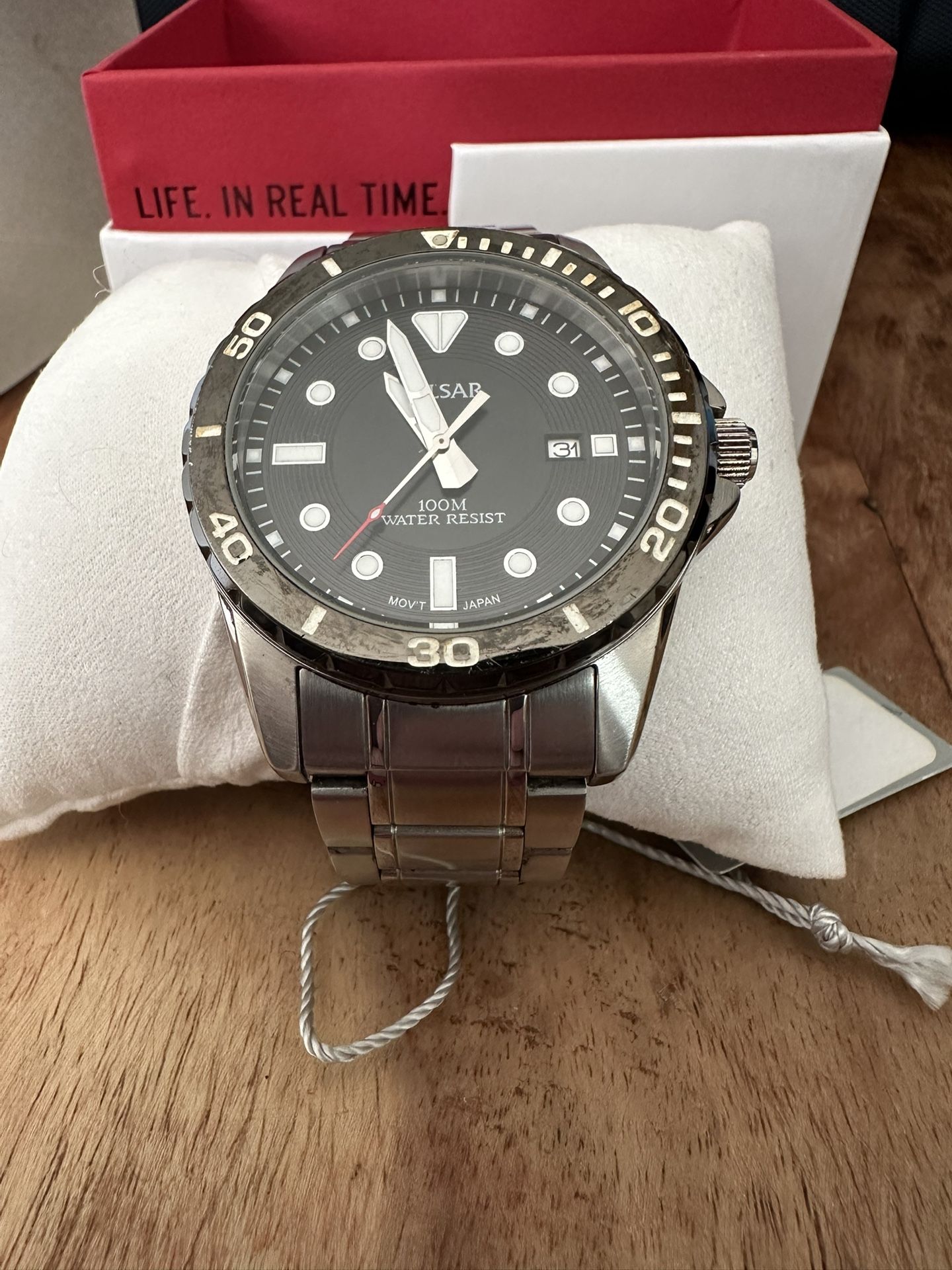 Men’s Pulsar Silver Watch