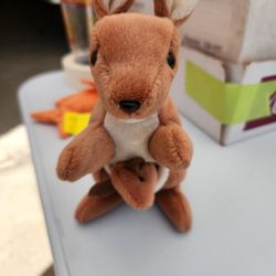 USED TY BEANIE BABY POUCH 1996