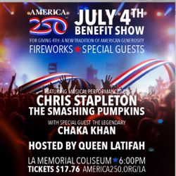 America 250 July 4th Benefit Show concert tickets