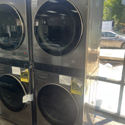 $1399 LG Laundry Center, Stacked Washer & Gas Dryer