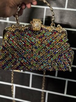Bedazzled purse