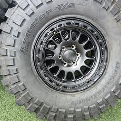 4 NEW TREMOR WHEELS&TIRES 37-12-50R17 BFG KRAWLER 6X135