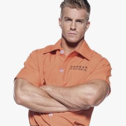 Mens Inmate Shirt Costume 
