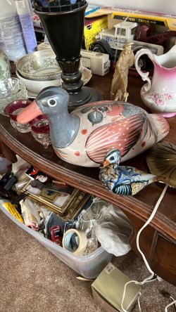Pair of ceramic ducks $10