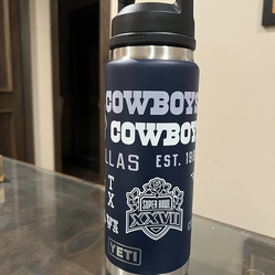 New Yeti Dallas Cowboys fandom 26oz Limited edition!