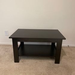 Black Coffee Table - Like new 