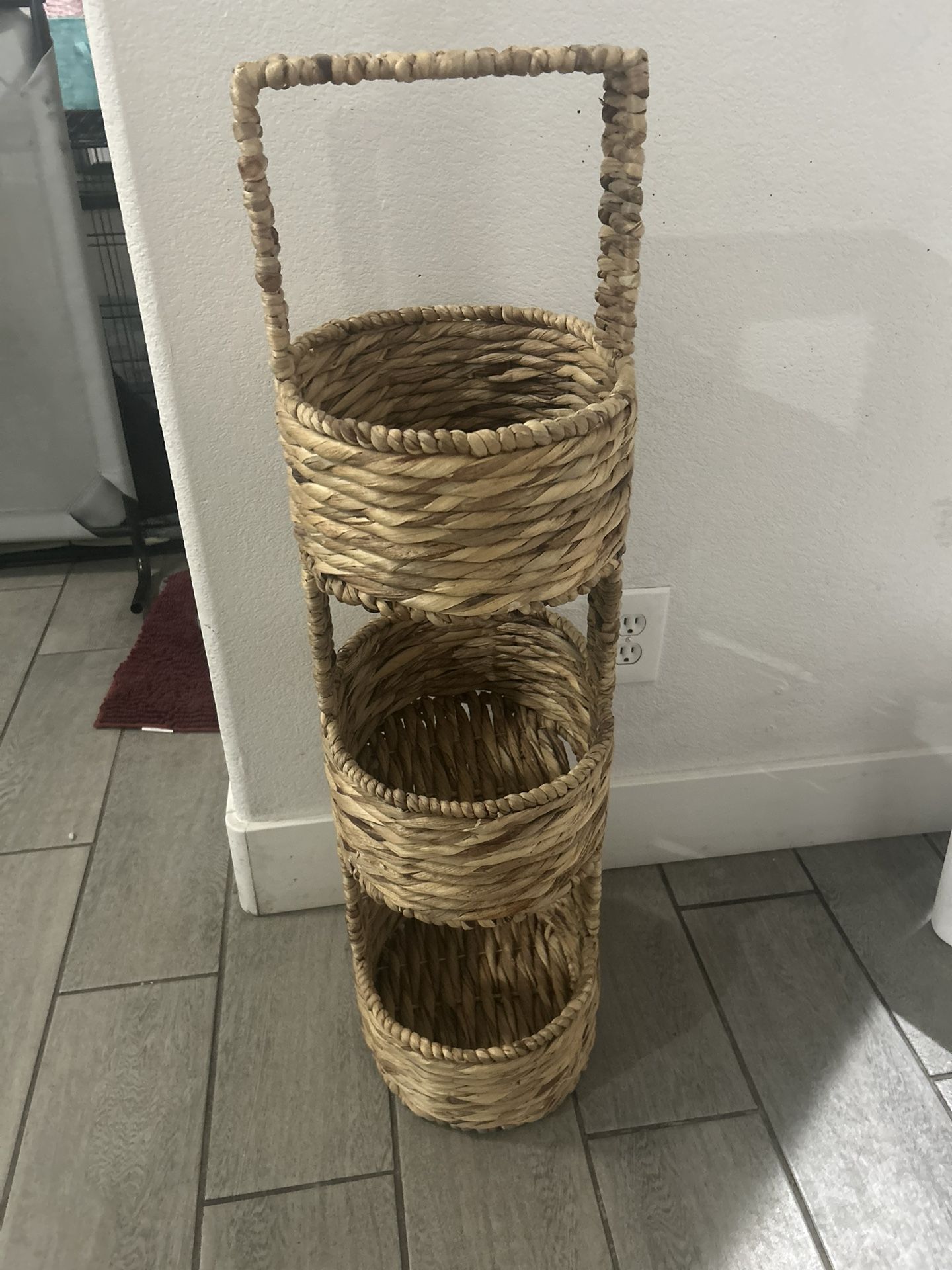 3 Tier Basket Storage