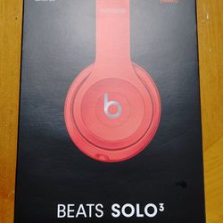 Beats solo 3 Special Edition Red