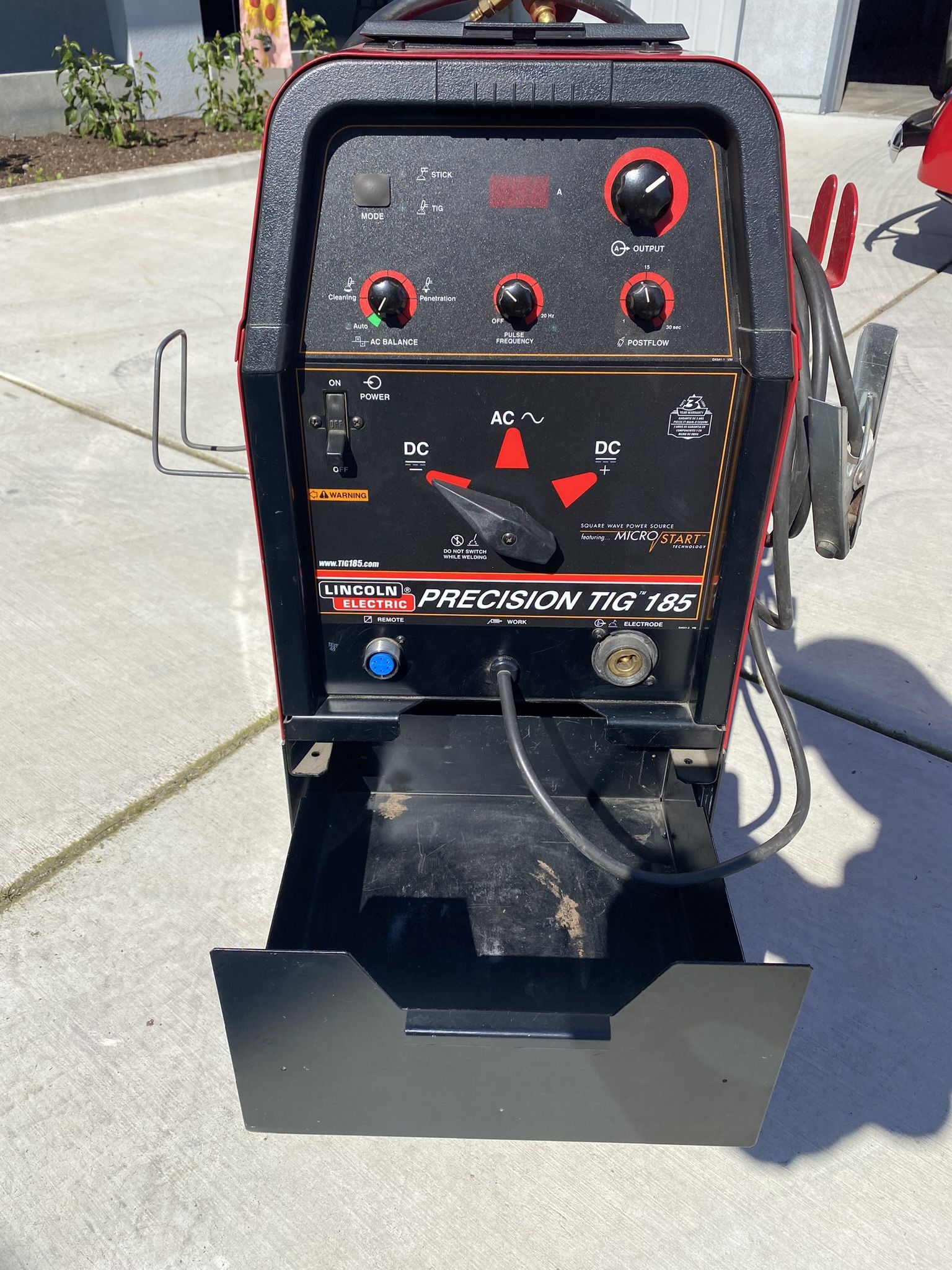 Lincoln Welder Precision TIG 185 K2347-2
