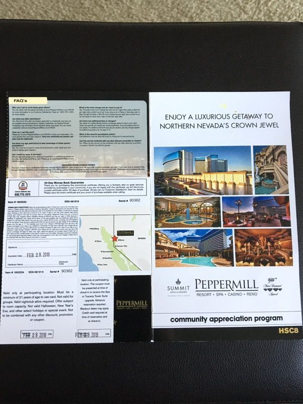 Luxurious Getaway in Reno at Peppermill Spa Resort