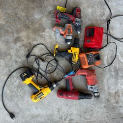 Drill, Chargers, Wired And Wireless. Not Working 