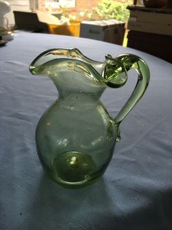 Handblown Pitcher