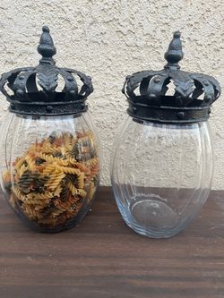 2 Glass containers  2X $12 pasta not included