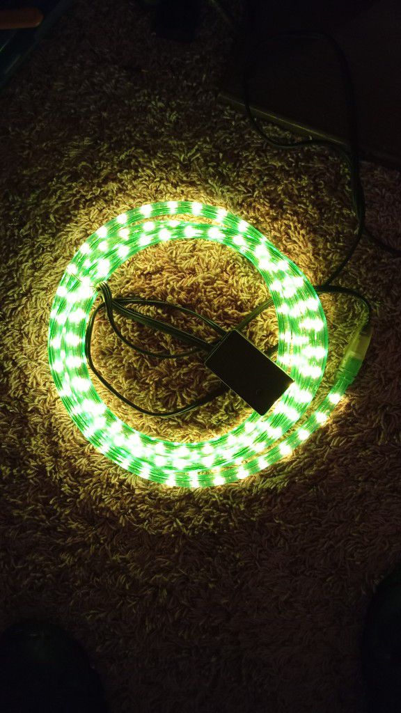 Green Rope Light 20 Ft 
