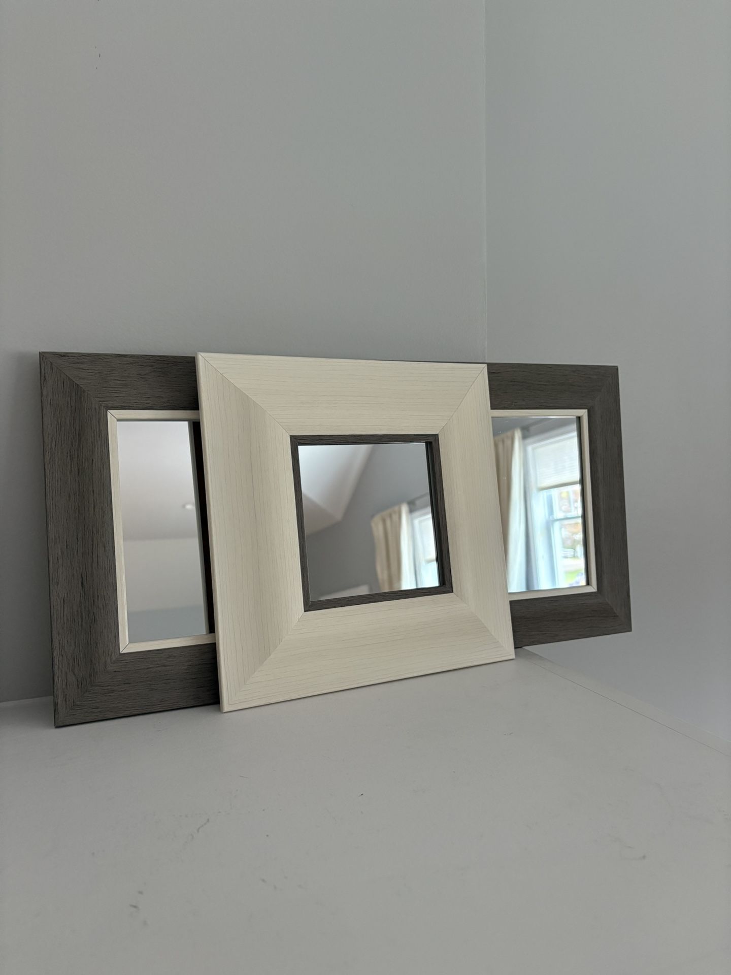 10” X 10” 3 BRAND NEW MIRRORS