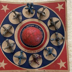 Vintage 1930 Grey Iron Jacks Set – Original Car