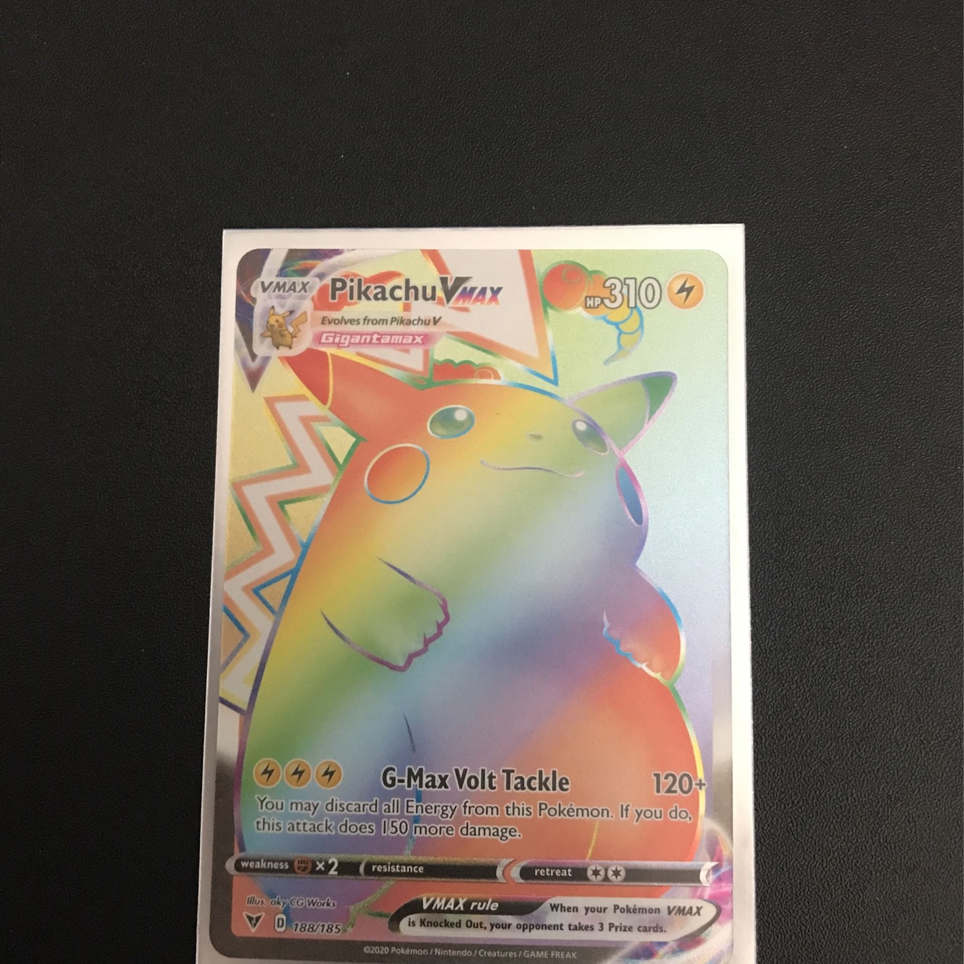 Pickachu Vmax