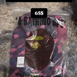 Purple Bape Sweater, XL