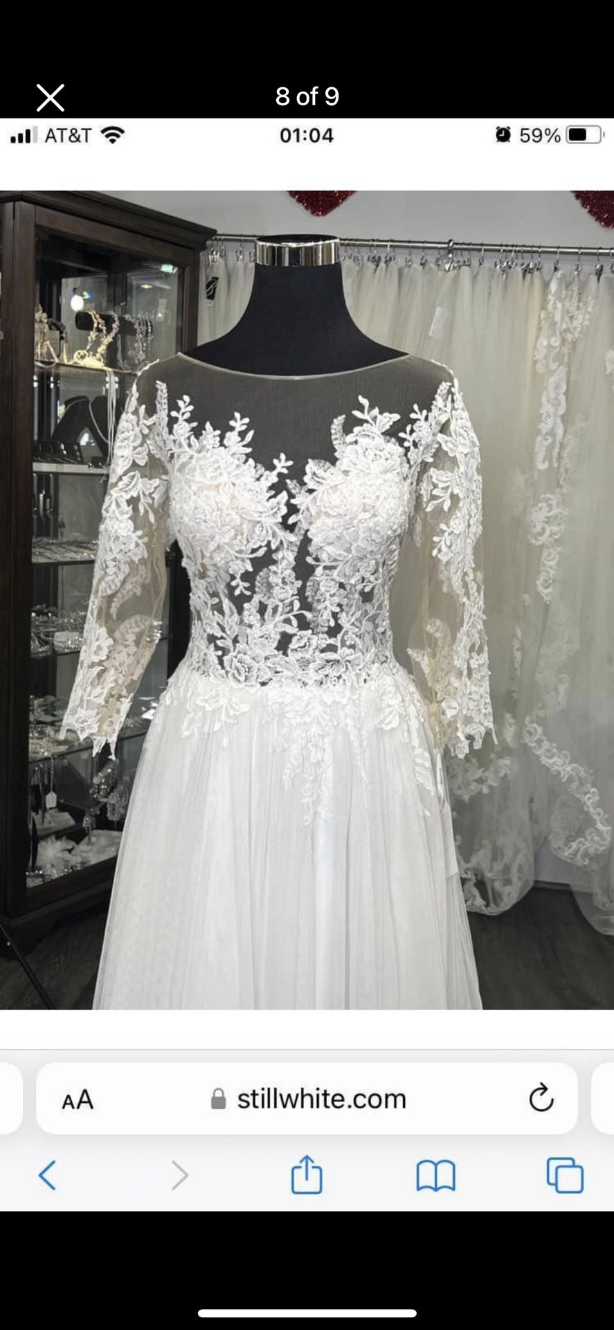 Pronovias Fornax Wedding Dress - Size 10