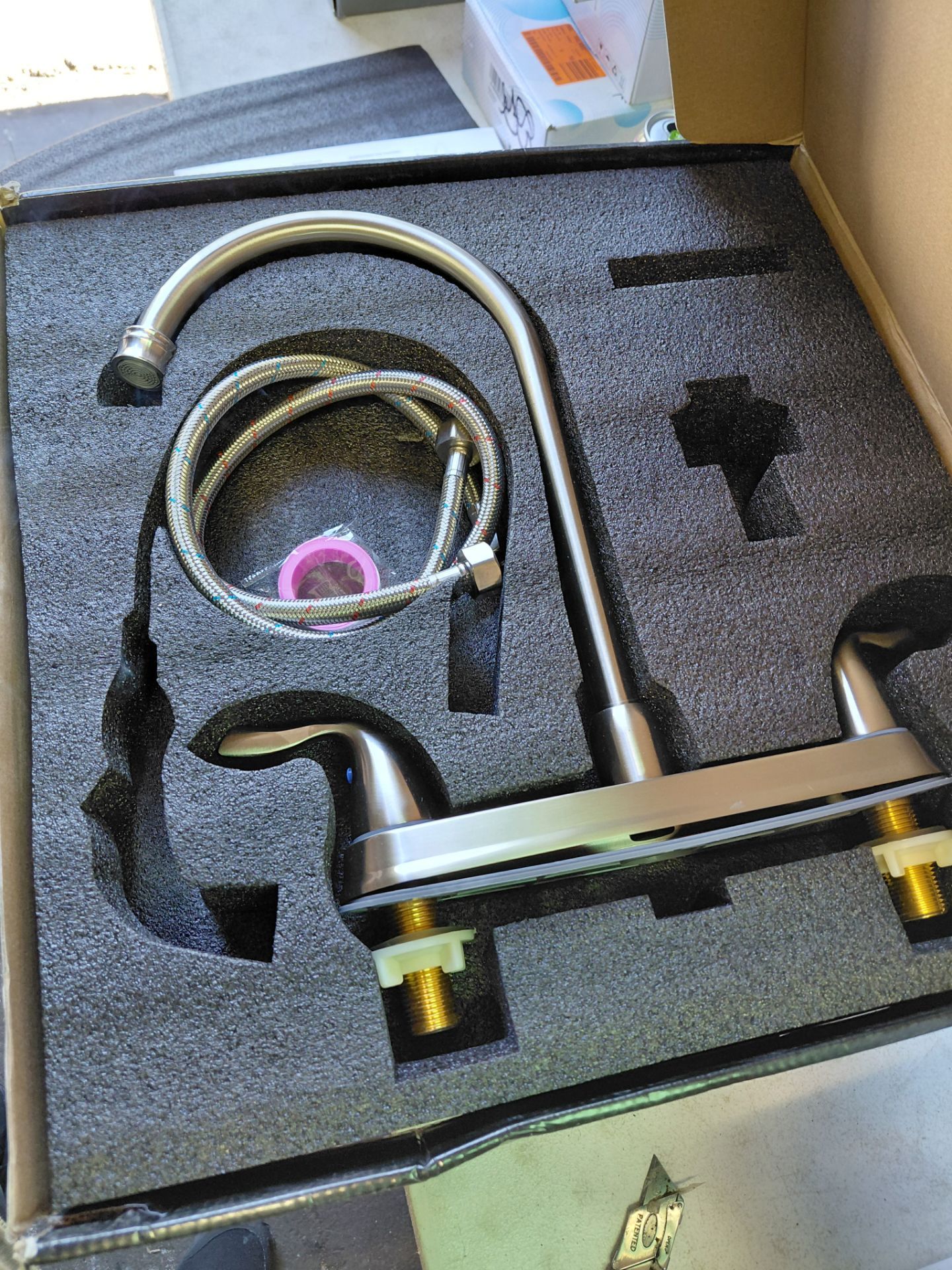 Parrot Uncle Kitchen Sink Faucet In stainless steel