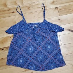 NEW Pink Republic Blue Tank Top (M)