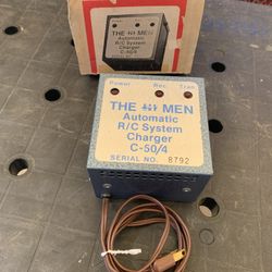 The Men Automatic R/C System Charger C-50/4 new. 
