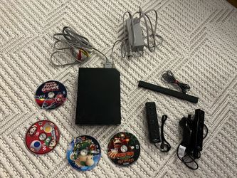 Nintendo Wii black game console