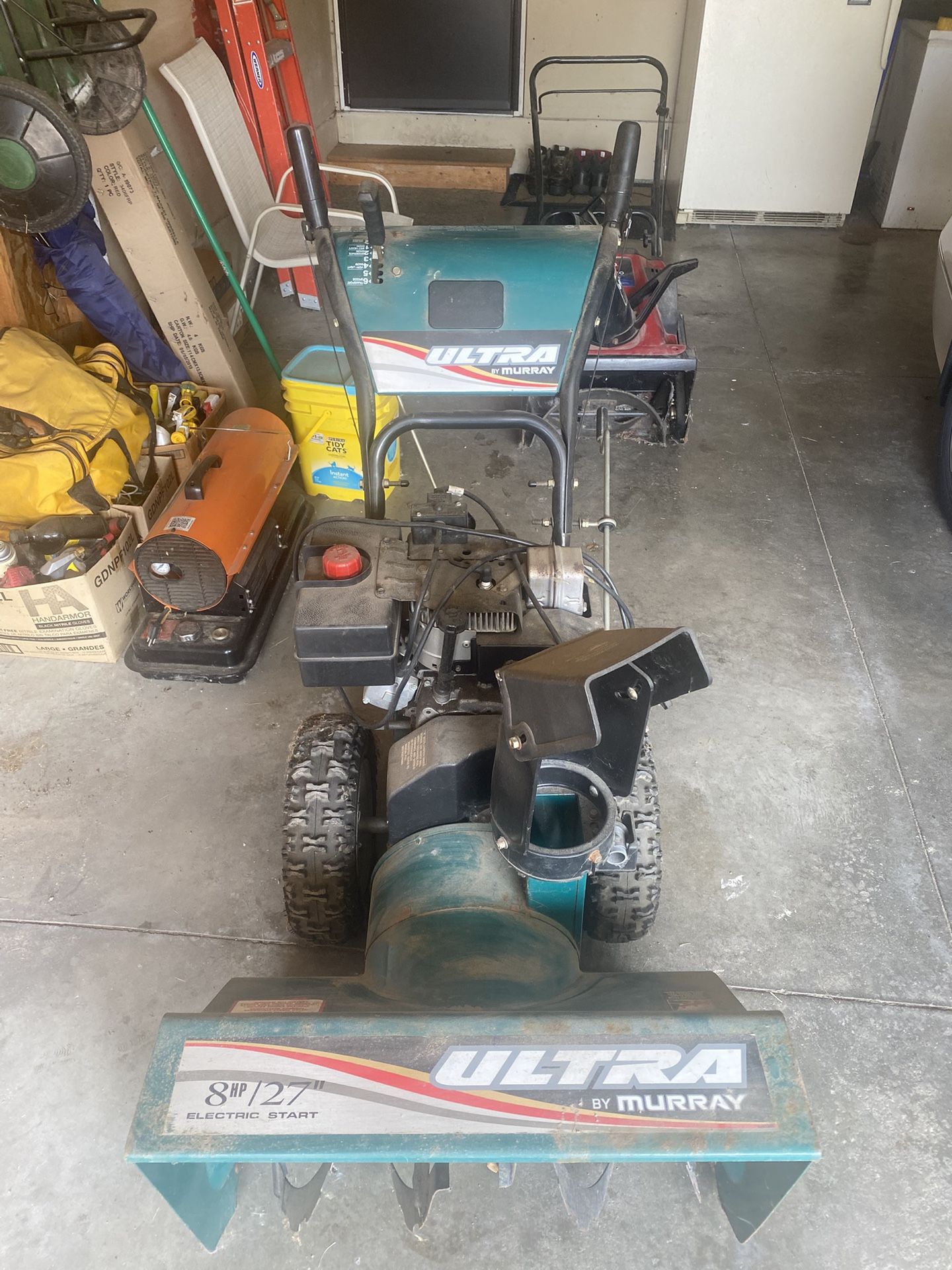 Two Snow Blowers For One