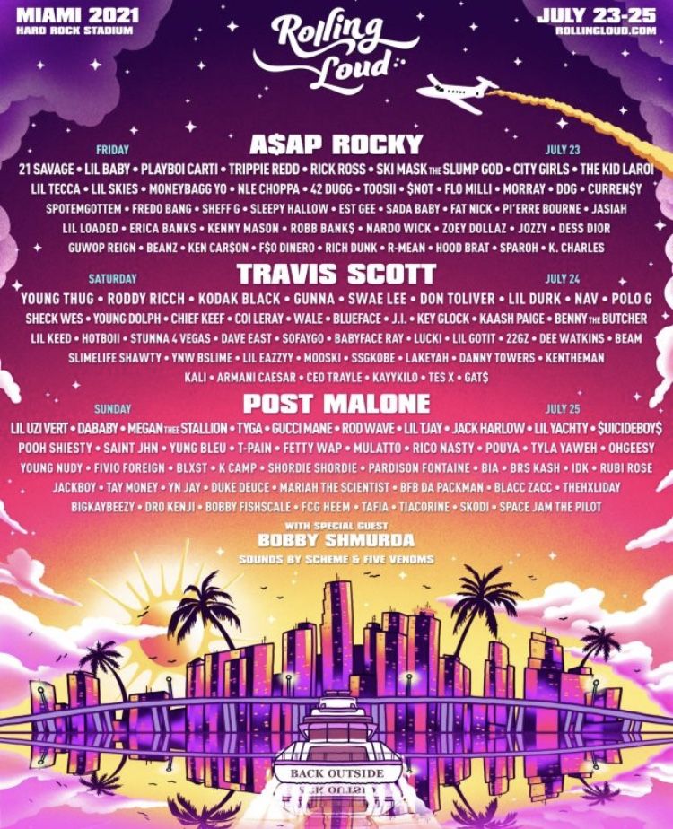 Rolling Loud Miami 2021 3 Day General Admission