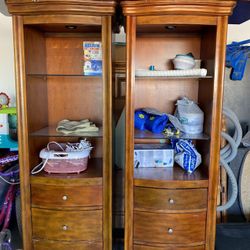 TV Entertainment Center With Light