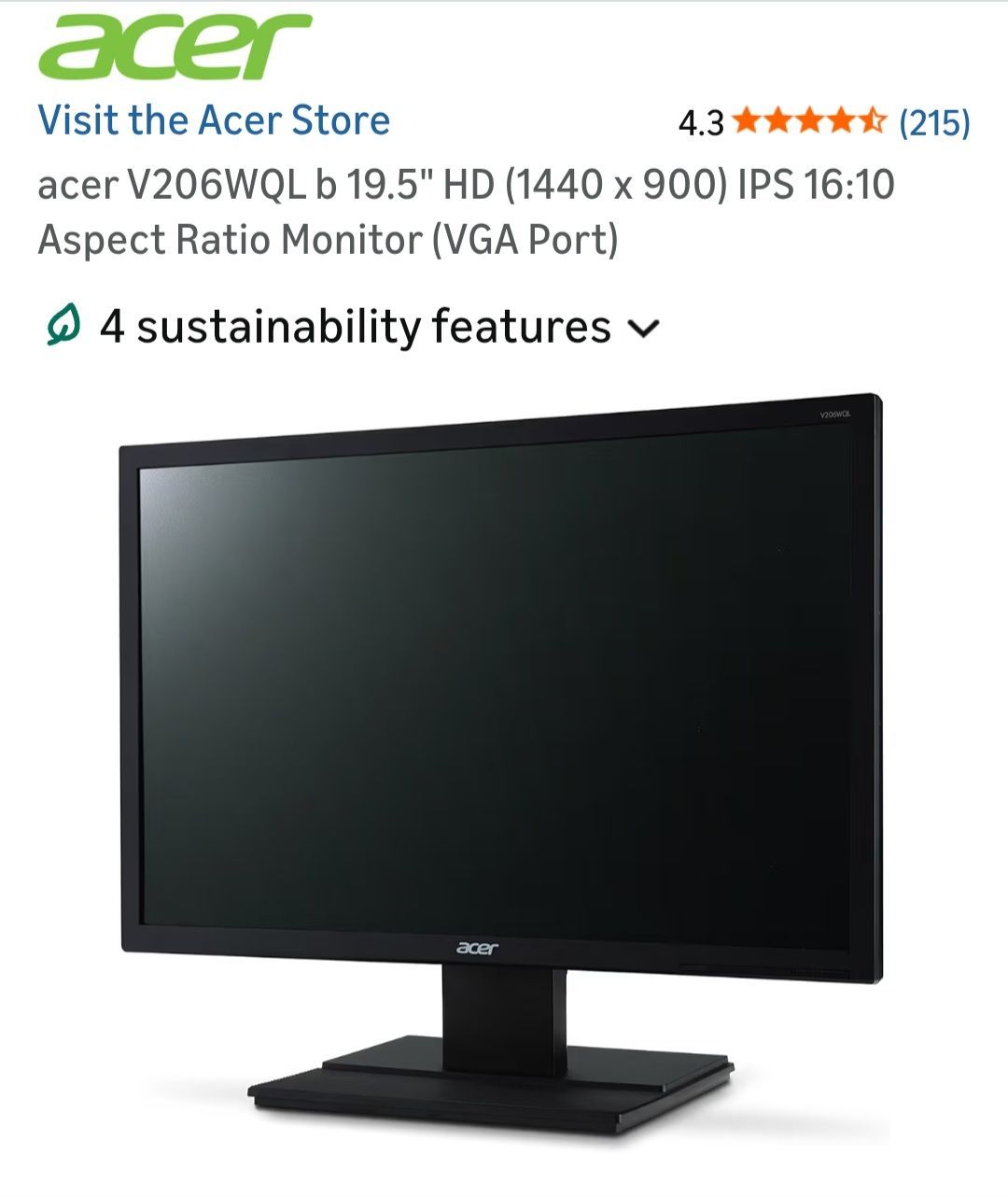19.5 HD Computer Monitors