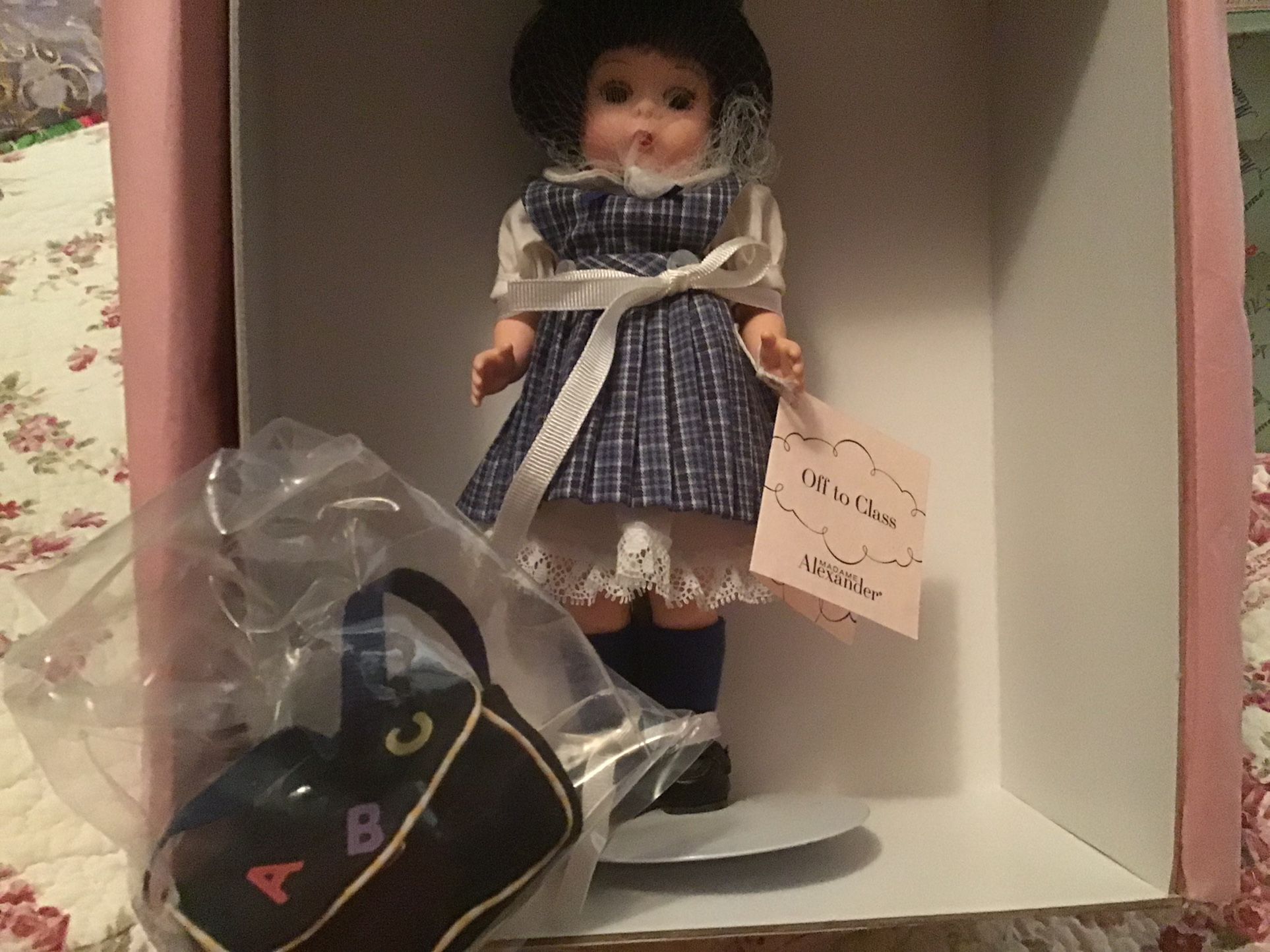 Madame Alexander Off To Class 7 in